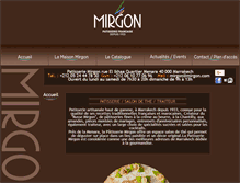 Tablet Screenshot of mirgon.com